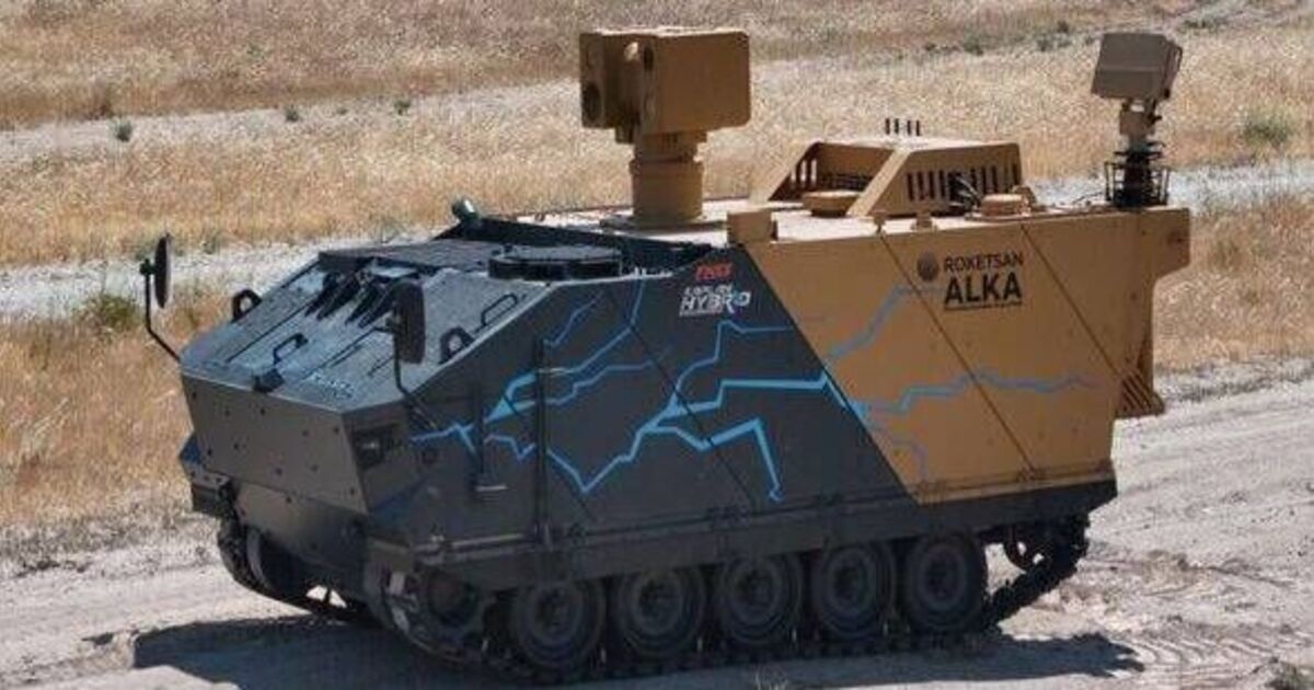World's first laser-armed tank that can shoot down drones unveiled by unlikely Nato ally