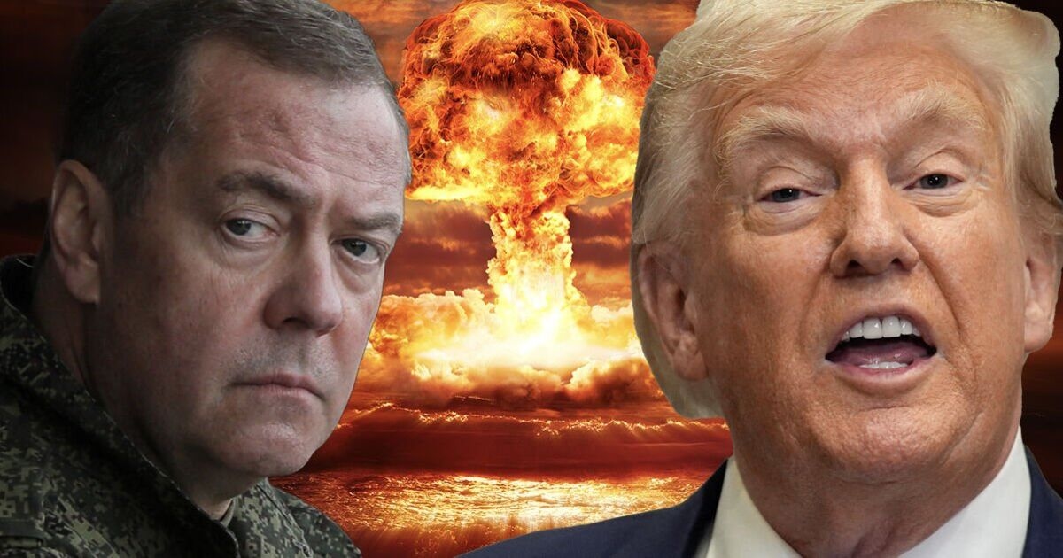 Russia explodes at Trump promising 'dead hand' nuclear annihilation in WW3 warning