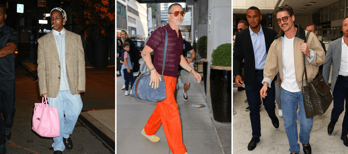 It's Official, the Extra-Large Man Bag is Here to Stay