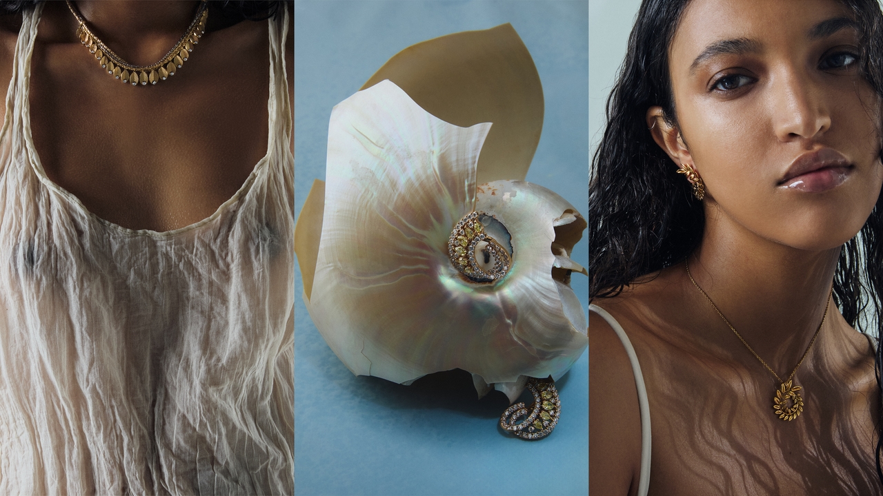 A Sun-Drenched Escape in Diamonds and Pearls on The Island of Ithaca
