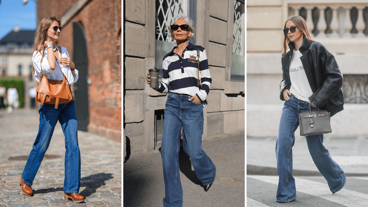 Les jeans évasés ne sont pas près de disparaître : voici comment nous les portons cette saison