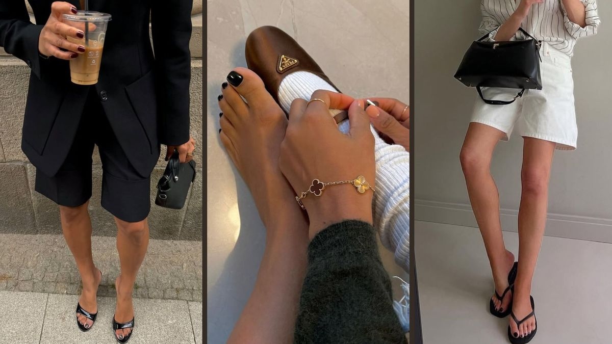Some People Hate This Colour for Pedicures, But I Think It's Incredibly Chic