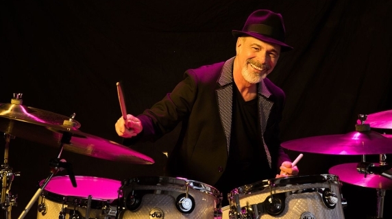 Danny Seraphine, drummer and co-founder of Chicago, arrives
