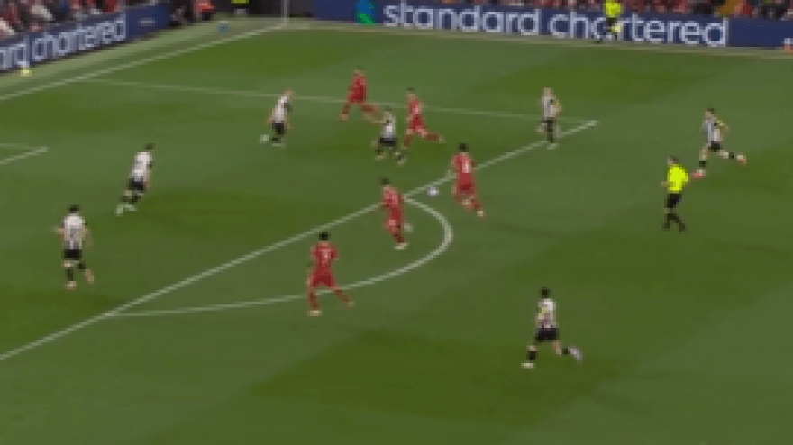 Liverpool-Newcastle 2-0: goals and highlights