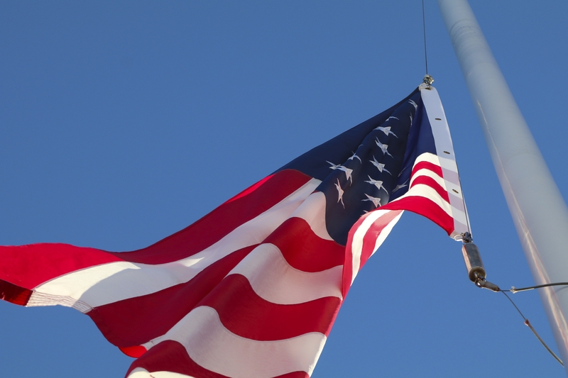 Governor Hochul ordered flags to be lowered to half-mast on Monday