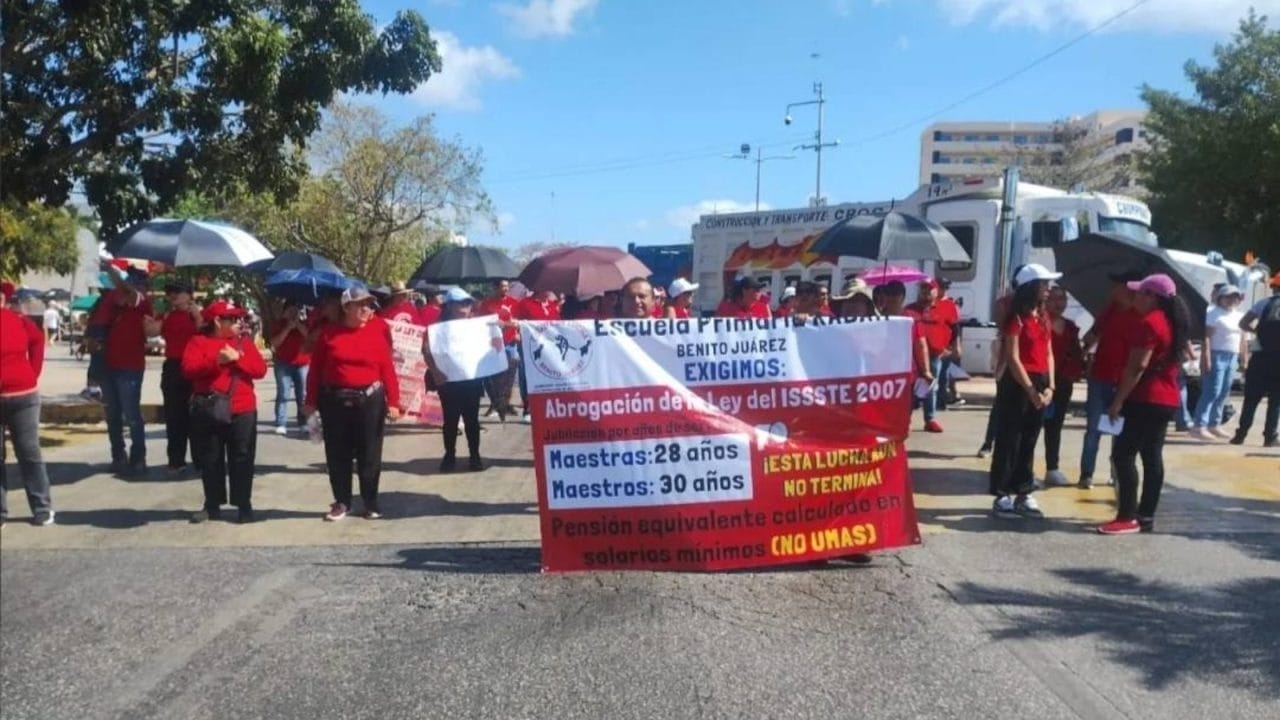 Quintana Roo öğretmenleri 15 Mayıs'taki ulusal greve katılacak mı?