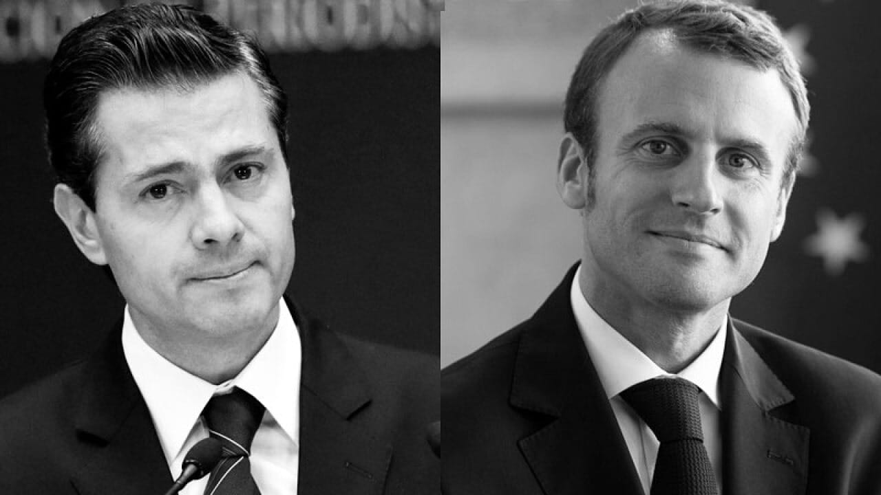 Snobbamenti pubblici: Peña Nieto e Macron, mogli scomode sul palco