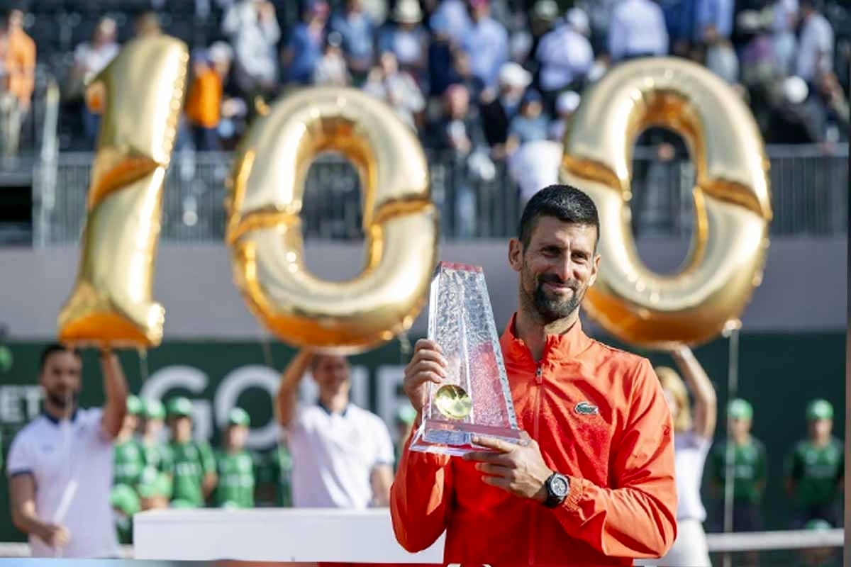 Djokovic hace historia: conquista su título número 100 en Ginebra