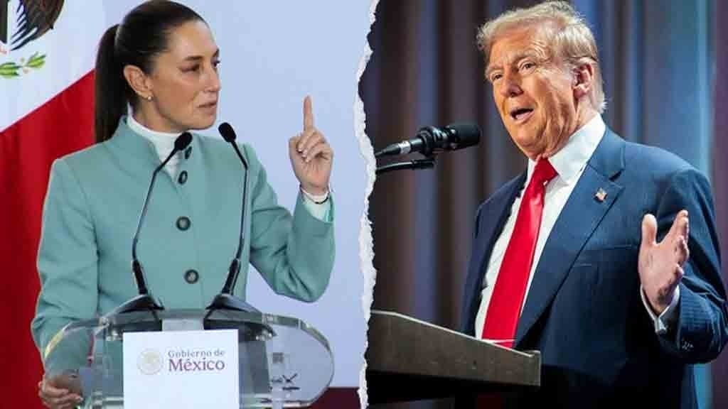 Spannungen zwischen Trump und Sheinbaum: US-Präsident besteht auf Militärhilfe und hinterfragt mexikanische Ablehnung