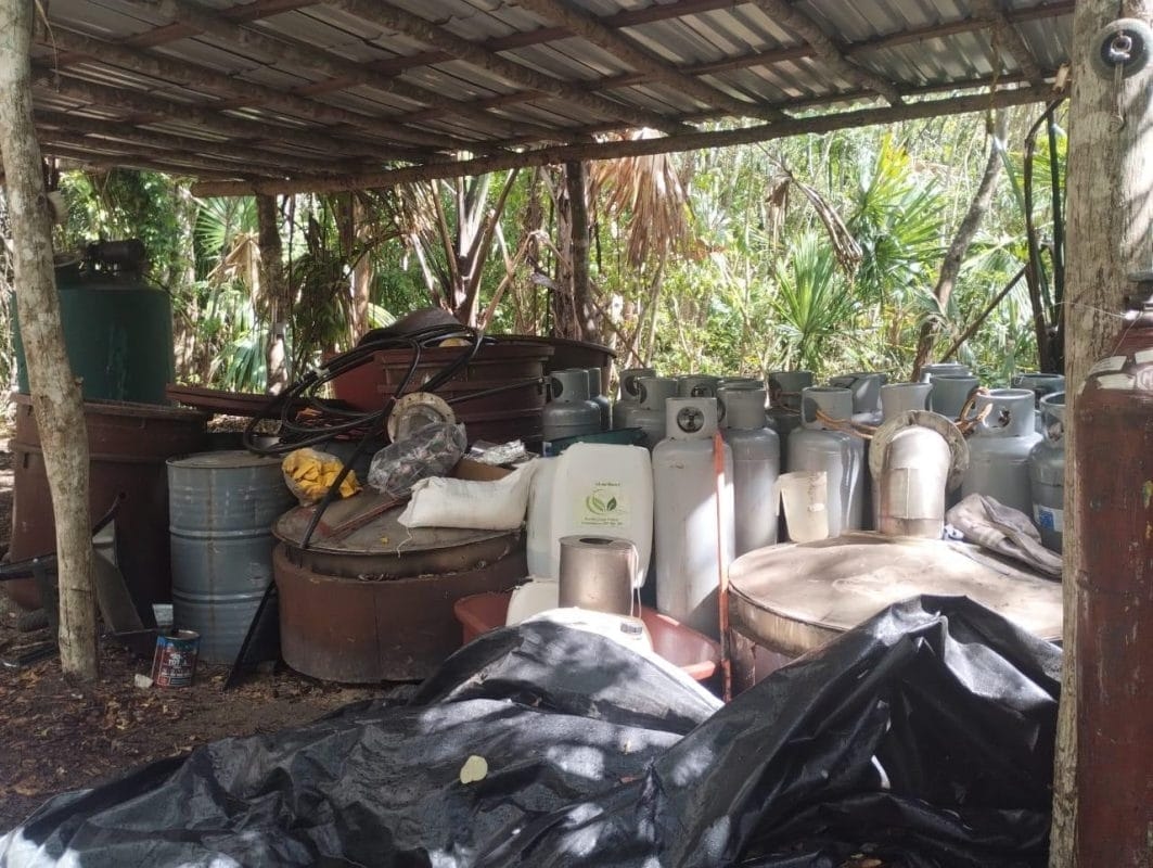 Quintana Roo: Clandestien laboratorium voor synthetische drugs ontdekt in het zuiden
