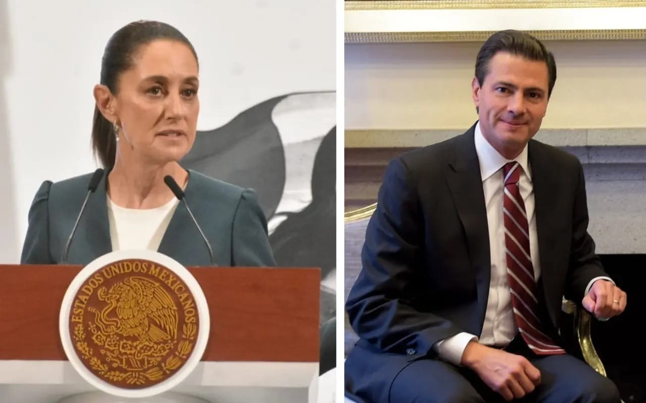 Sheinbaum denies impunity to Peña Nieto in the Pegasus case and bribery