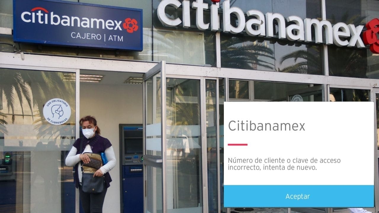 Banamex users are reporting issues with their app and BancaNet again this Monday.