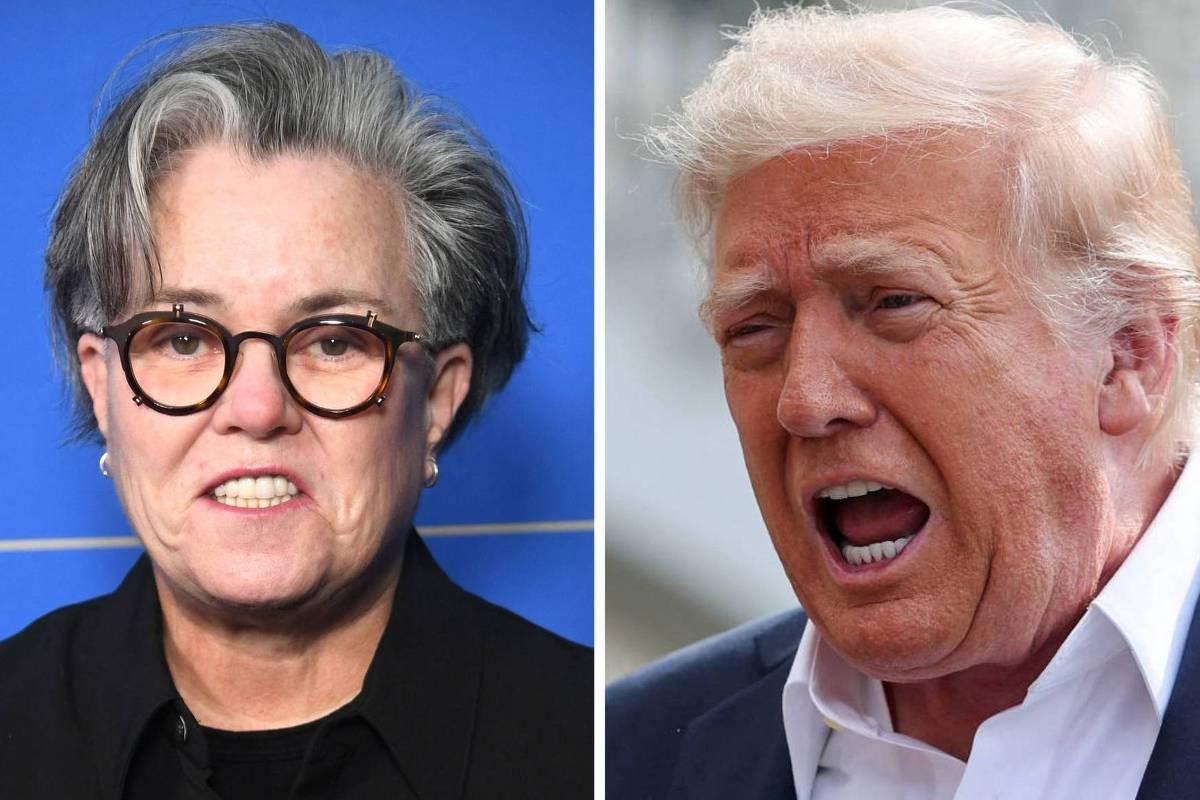 Amenazada por Trump con perder su ciudadanía, la actriz Rosie O'Donnell reacciona: "Viejo sin corazón"