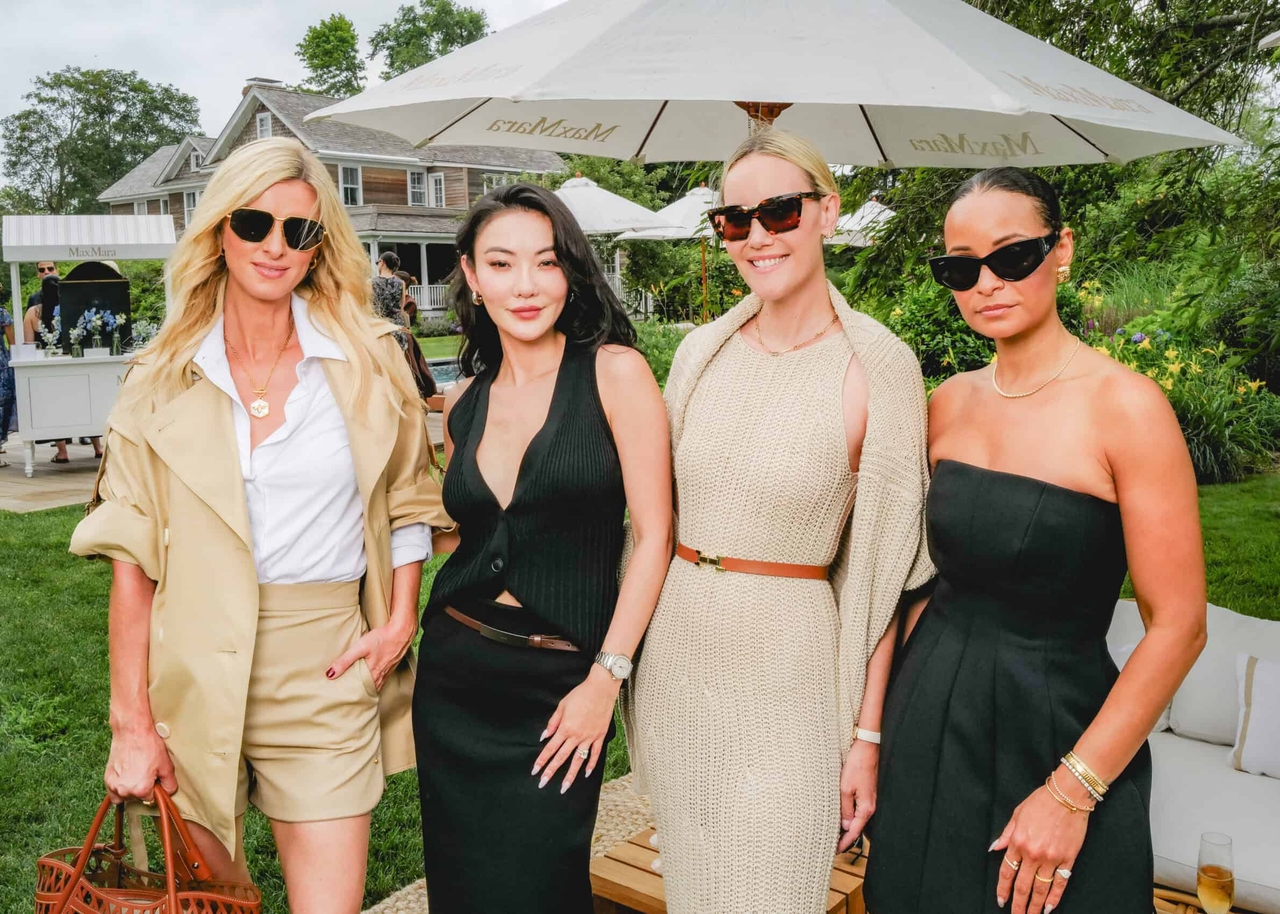 Max Mara And Marcolin Hosted An Intimate Hamptons Summer Luncheon