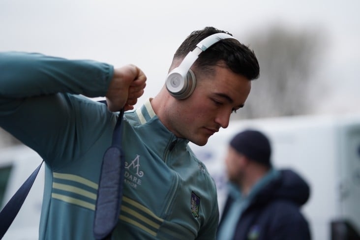 Hayes taken to hospital after club collision