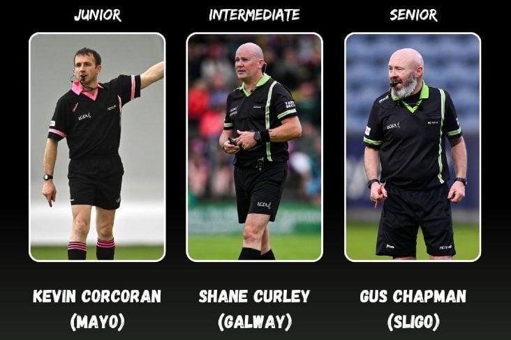 Referees announced for All-Ireland Ladies football finals
