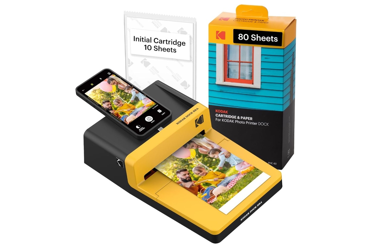 Bu Harika Kodak Aygıtı iPhone'unuzdan Anında Fotoğraflar Yazdırabilir ve Şimdi Amazon'da %40 İndirimde