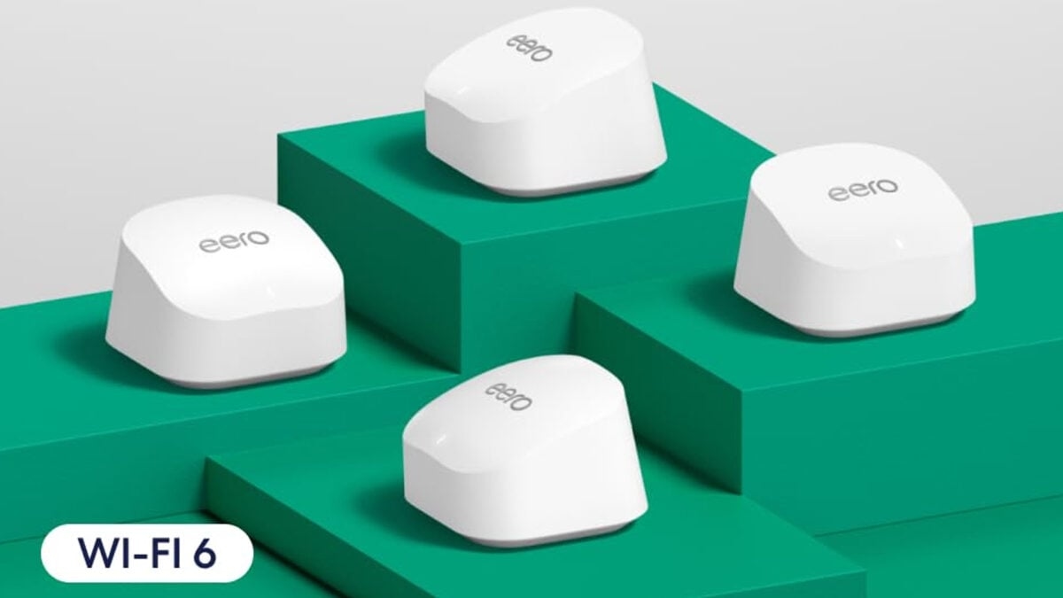 Le pack de 4 routeurs Wi-Fi maillé Amazon eero 6+ coûte moins cher qu'un seul pack. Achetez-en 3 et obtenez-en 1 gratuit.