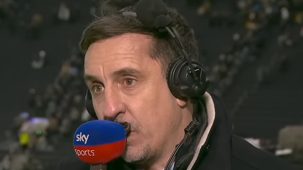 Gary Neville hace una predicción sobre la carrera por la clasificación a la Liga de Campeones, que se espera que se queden fuera los gigantes del gran gasto