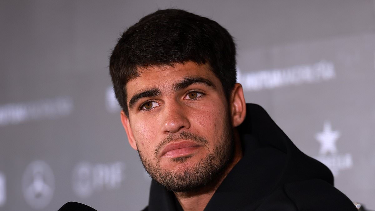 Carlos Alcaraz reveals bizarre reason why he was almost BANNED from Wimbledon as two-time champion says he was told: 'we won't let you play'