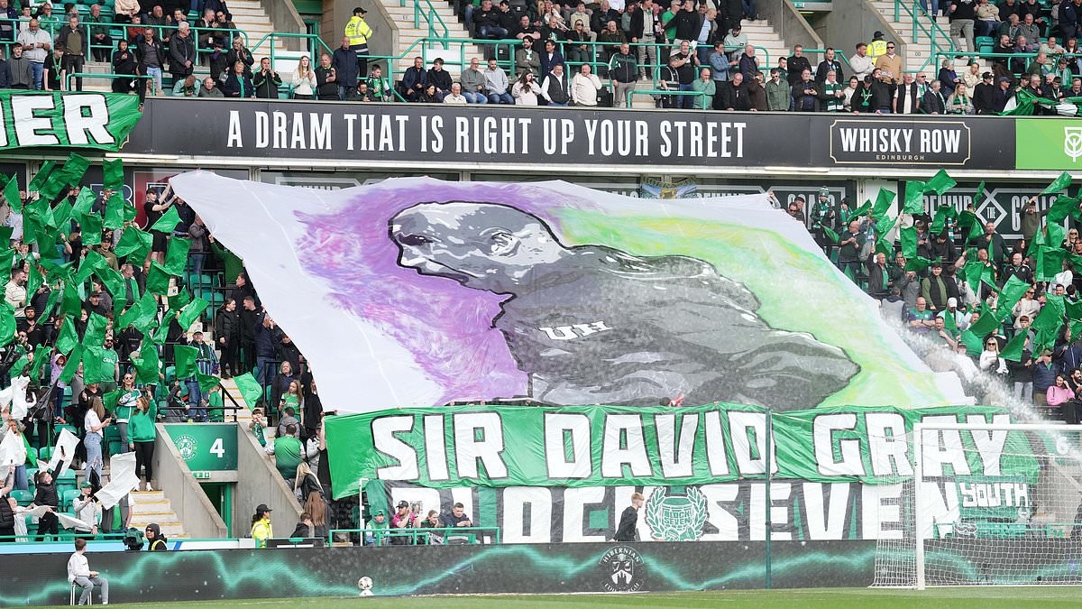 Hibs' homage to Gray was a touch of class at a club in perfect unison