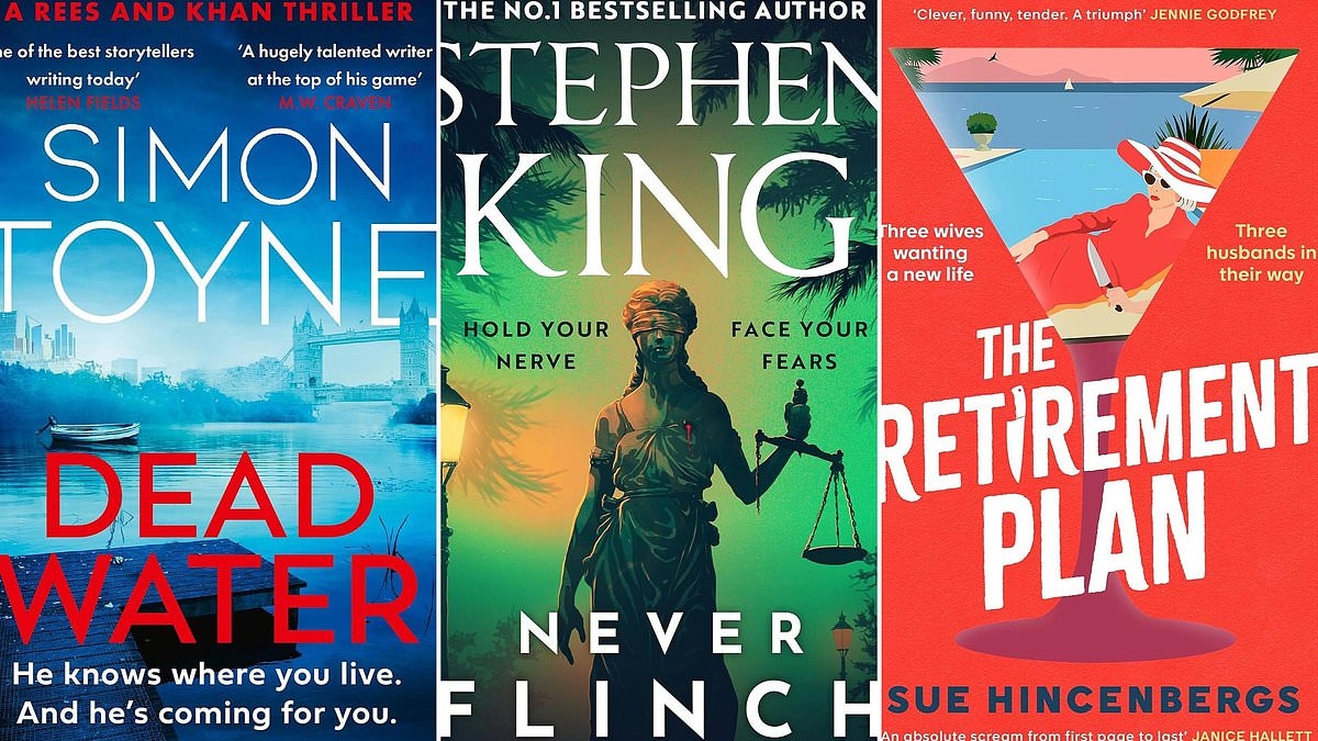 Serial sensacyjny od króla opowiadaczy; NEVER FLINCH Stephena Kinga, THE RETIREMENT PLAN Sue Hincenbergs, DEAD WATER Simona Toyne'a