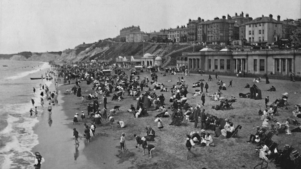 Fascinating historic photos reveal what one of UK's most famous seaside resorts looked like before feral youths on e-scooters began terrorising locals