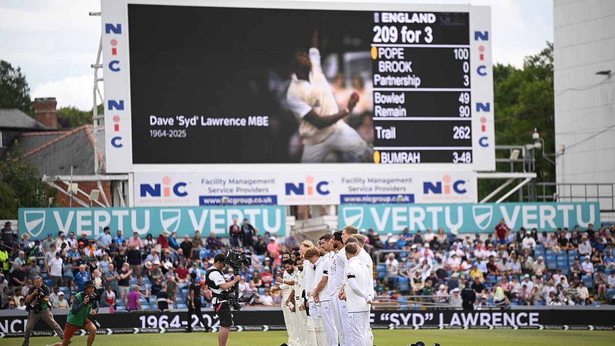 CAFÉ DA MANHÃ DO JOGO DE TESTE: Homenagens a David 'Syd' Lawrence e por que a Inglaterra está animada com um arremessador rápido adolescente