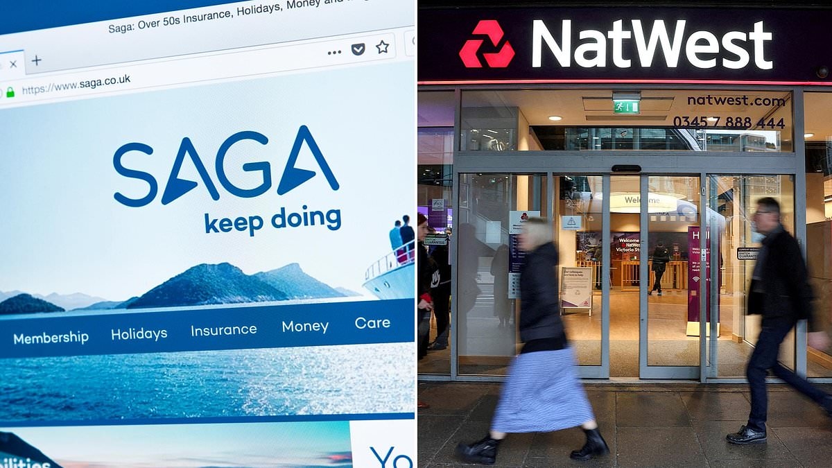 Saga se prepara para lançar uma conta poupança para maiores de 50 anos ao finalizar a parceria com o NatWest