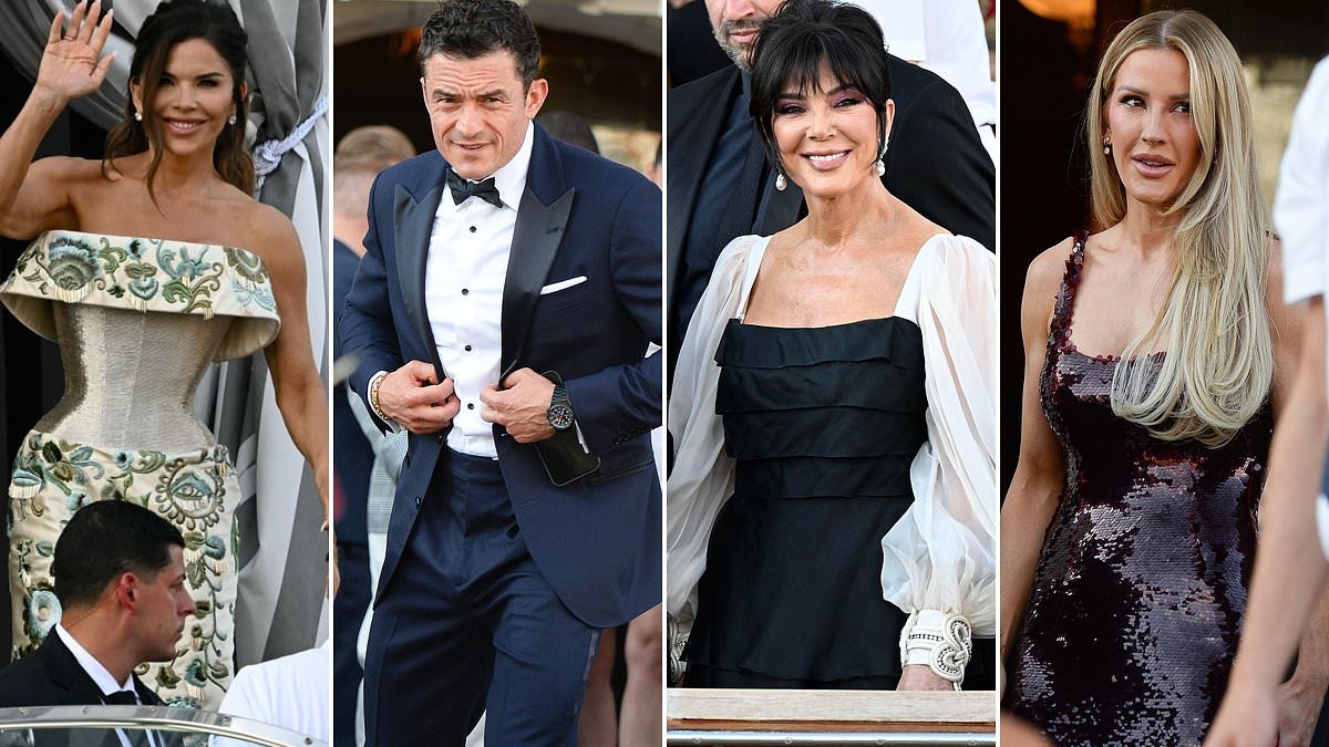 Les chirurgiens esthétiques repèrent des signes révélateurs de chaque pincement et de chaque repli alors que les célébrités se rendent au mariage Bezos-Sanchez