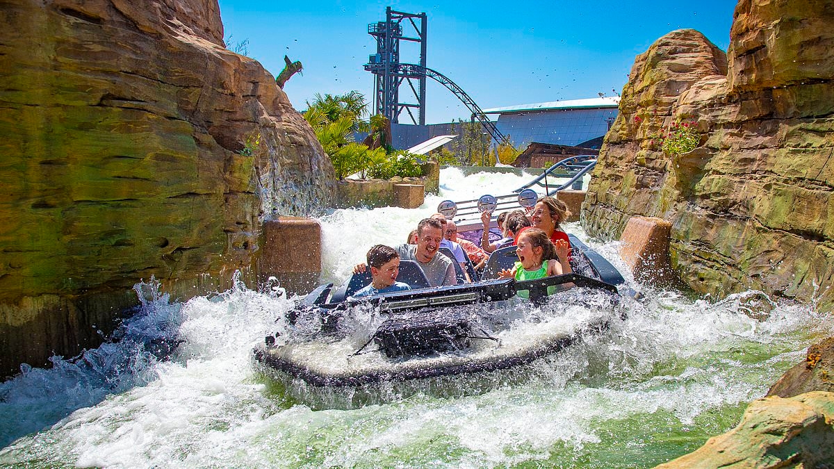 I rode the world's first water roller coaster - it rivals Disneyland and it's only a few hours from the UK