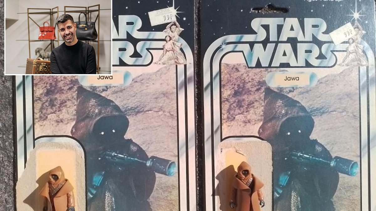 Meus dois bonecos Jawa de Star Wars de 1978 valem £ 60.000? DAN HATFIELD responde