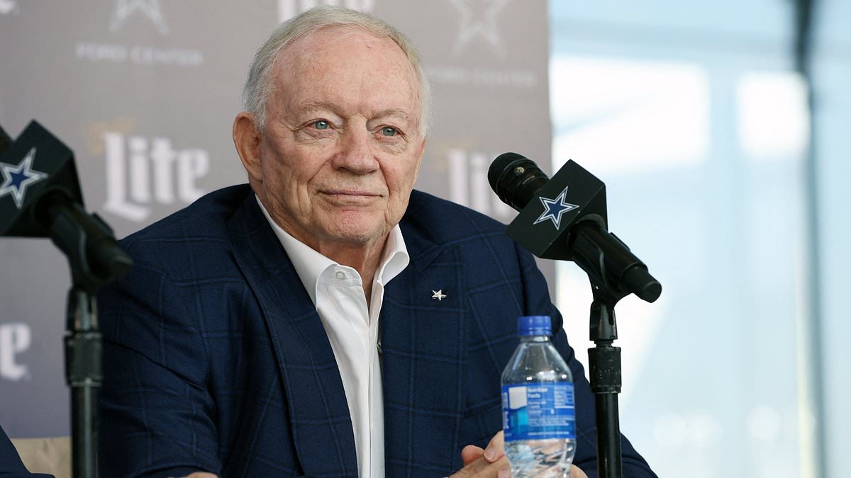 Dallas Cowboys maken emotioneel gebaar na verwoestende overstromingen in Texas... maar NFL-fans bekritiseren eigenaar Jerry Jones vanwege zijn beslissing