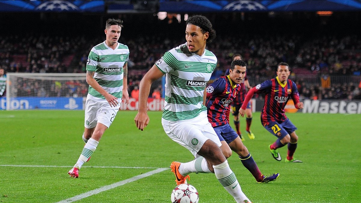 I 50 MIGLIORI IMPORTATI DEL CALCIO SCOZZESE: Il Celtic ha dato a Van Dijk il trampolino di lancio per diventare il più grande difensore del mondo