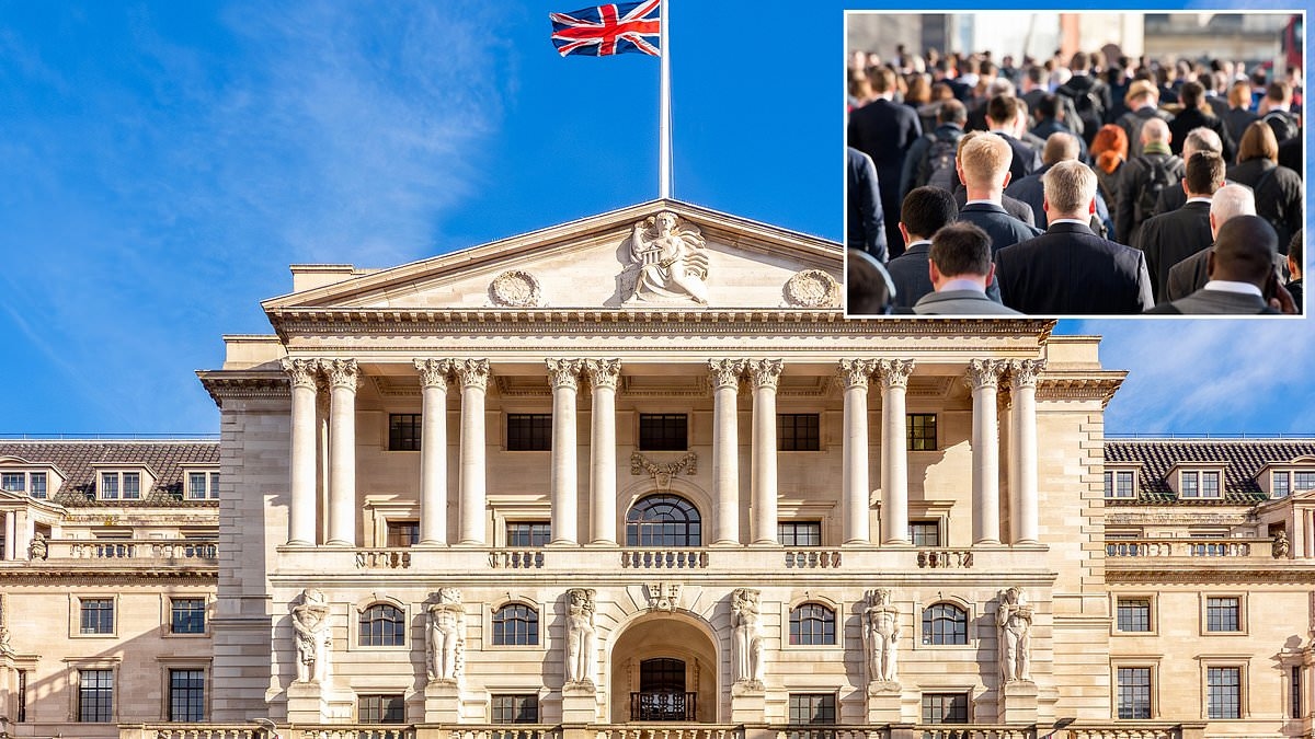 Vrees voor stagflatie voedt renteprobleem bij de Bank of England te midden van banenslachting