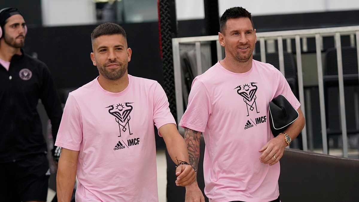 Lionel Messi left 'extremely upset' after picking up bizarre MLS ban - as Inter Miami star and team-mate Jordi Alba hit with 'draconian' suspension