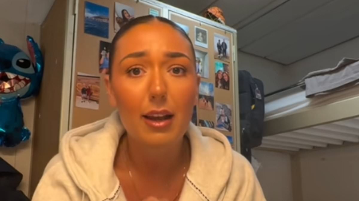Trabajador de crucero revela los secretos de la vida en el mar. ¿Trabajarías tú allí?