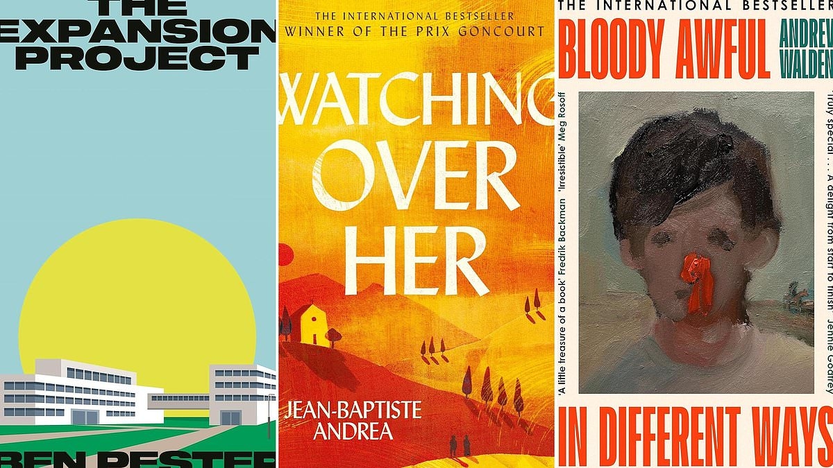 Stephen King meets The Office in the best Literary Fiction out now: THE EXPANSION PROJECT by Ben Pester,  WATCHING OVER HER by Jean-Baptiste Andrea, BLOODY AWFUL IN DIFFERENT WAYS by Andrev Walden