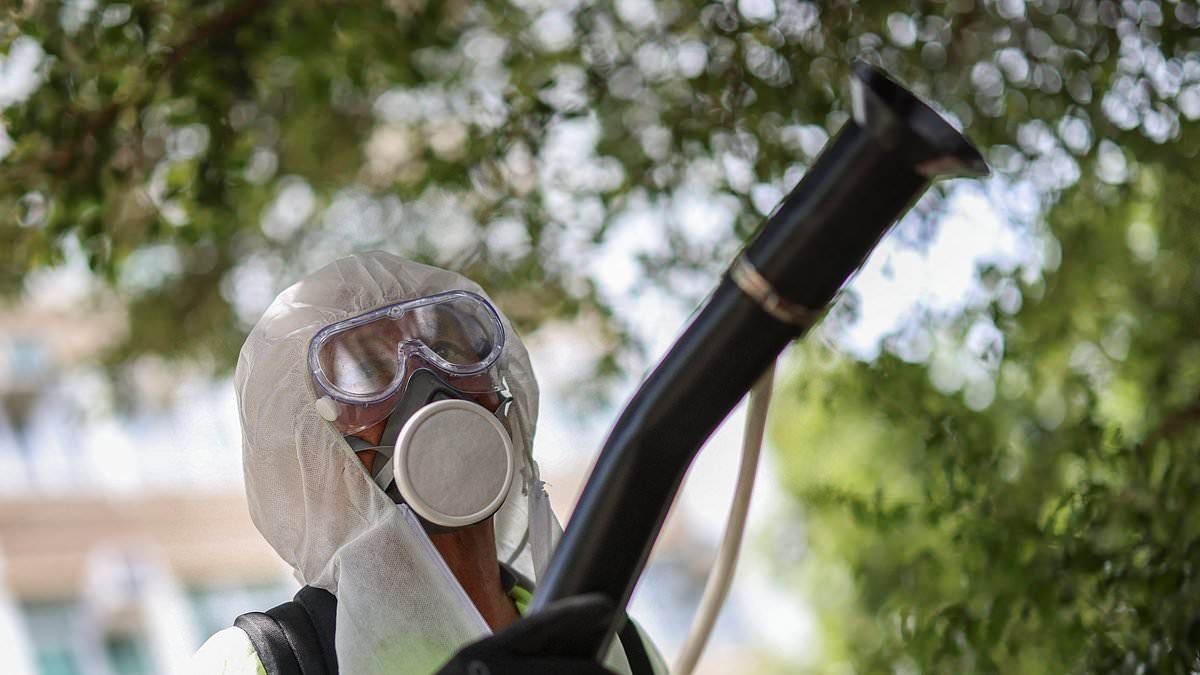 US records more cases of virus prompting Covid-era restrictions in China... as travel warnings take effect