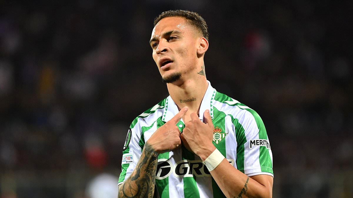 Antony, o pária do Manchester United, se prepara para uma atualização iminente de transferência em meio ao interesse do Real Betis