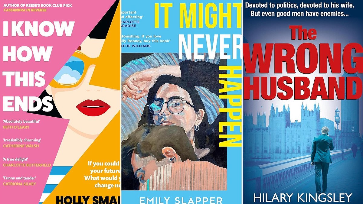 Libri contemporanei di settembre: I KNOW HOW THIS ENDS di Holly Smale, IT MIGHT NEVER HAPPEN di Emily Slapper, THE WRONG HUSBAND di Hilary Kingsley