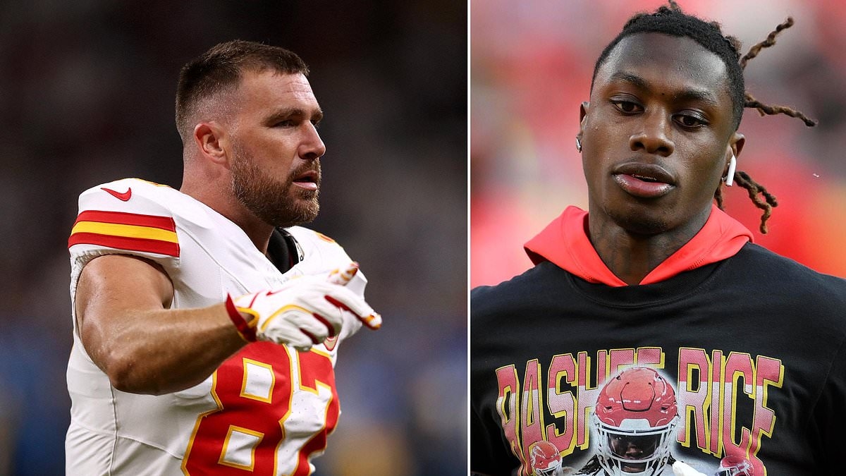Travis Kelce injures Kansas City Chiefs teammate Xavier Worthy in disastrous start to new season