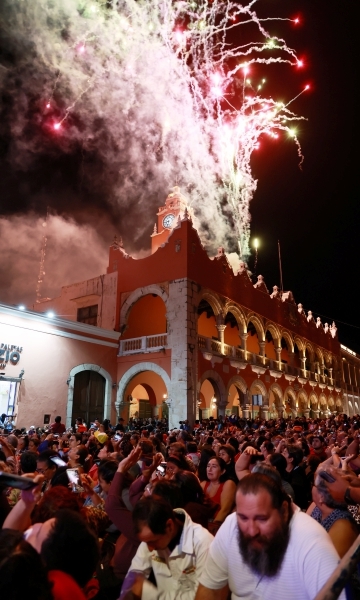 Le Brûlage de la Mauvaise Humeur marque le début du Carnaval de Mérida 2025