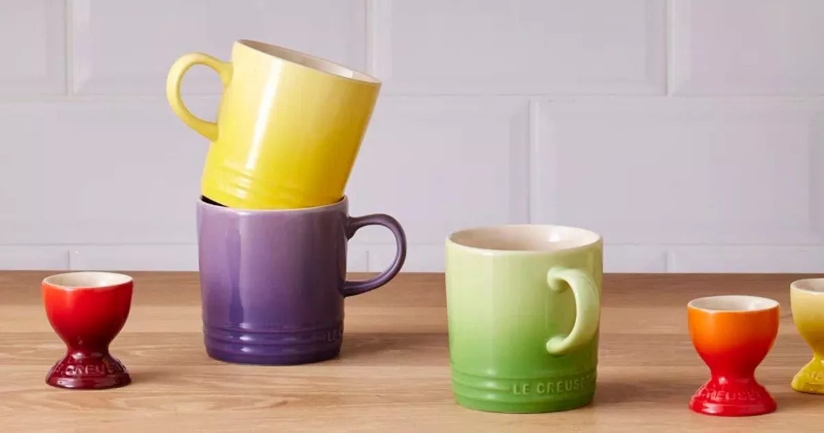 Le Creuset iconic rainbow mugs below £8 in deal cheaper than Amazon Prime Day