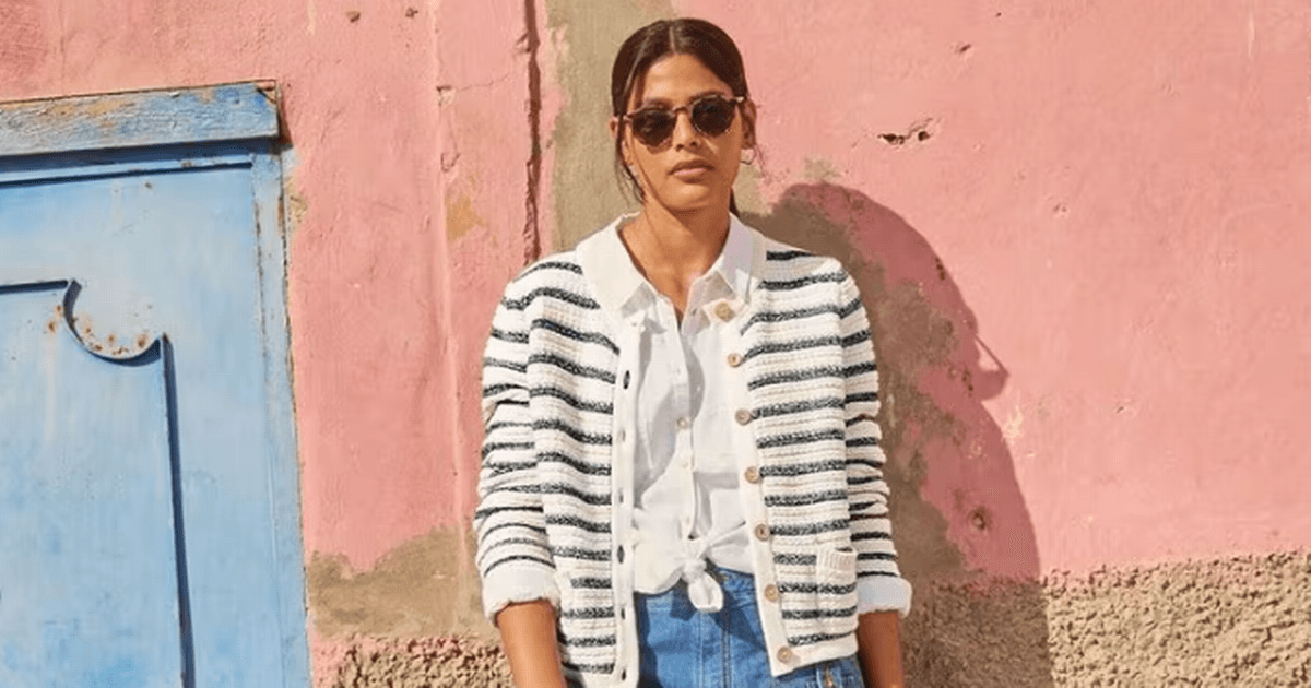 Compradores da White Stuff elogiam o 'lindo' cardigan de verão 'útil em dias de vento'