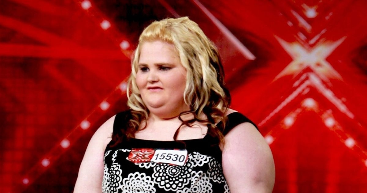 X Factor'dan Emma Chawner inanılmaz 16. kilo kaybını gösteriyor - şov başlangıcından bu yana 18 yıl geçti