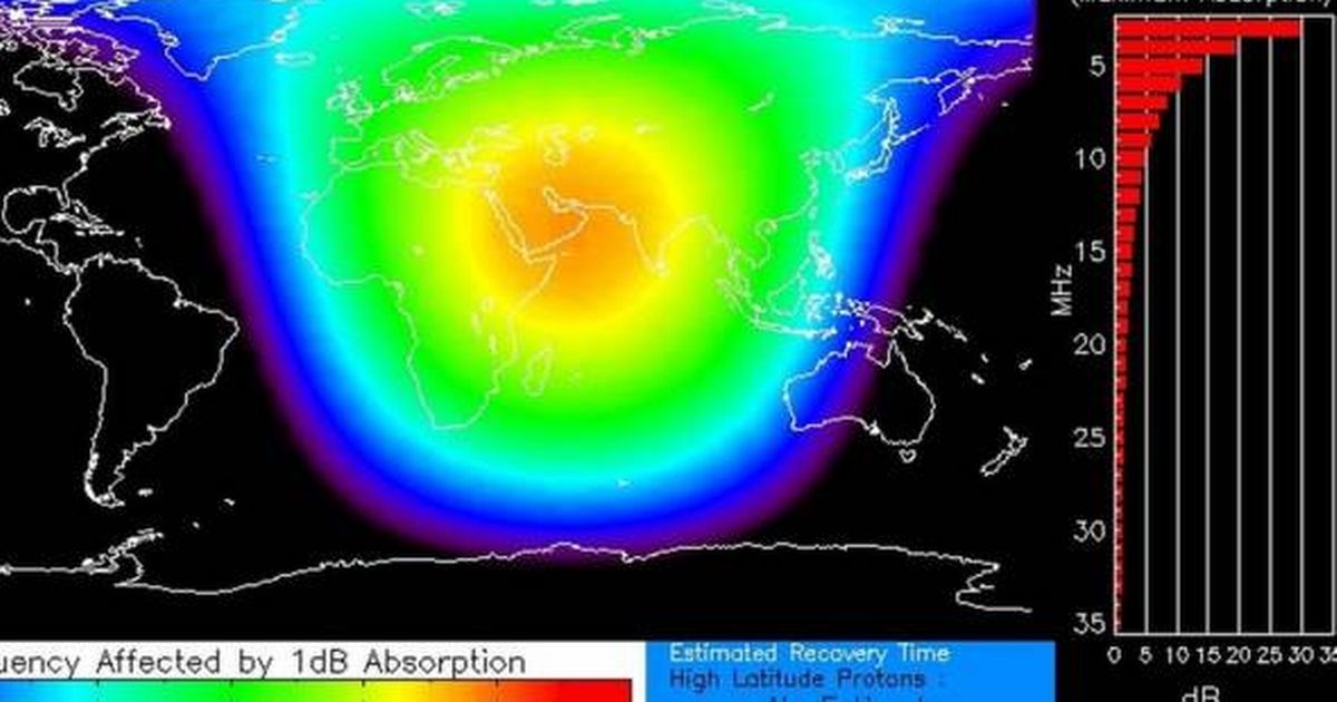 Mapped: blackouts caused by most powerful solar flare of 2025 -with new NASA warning