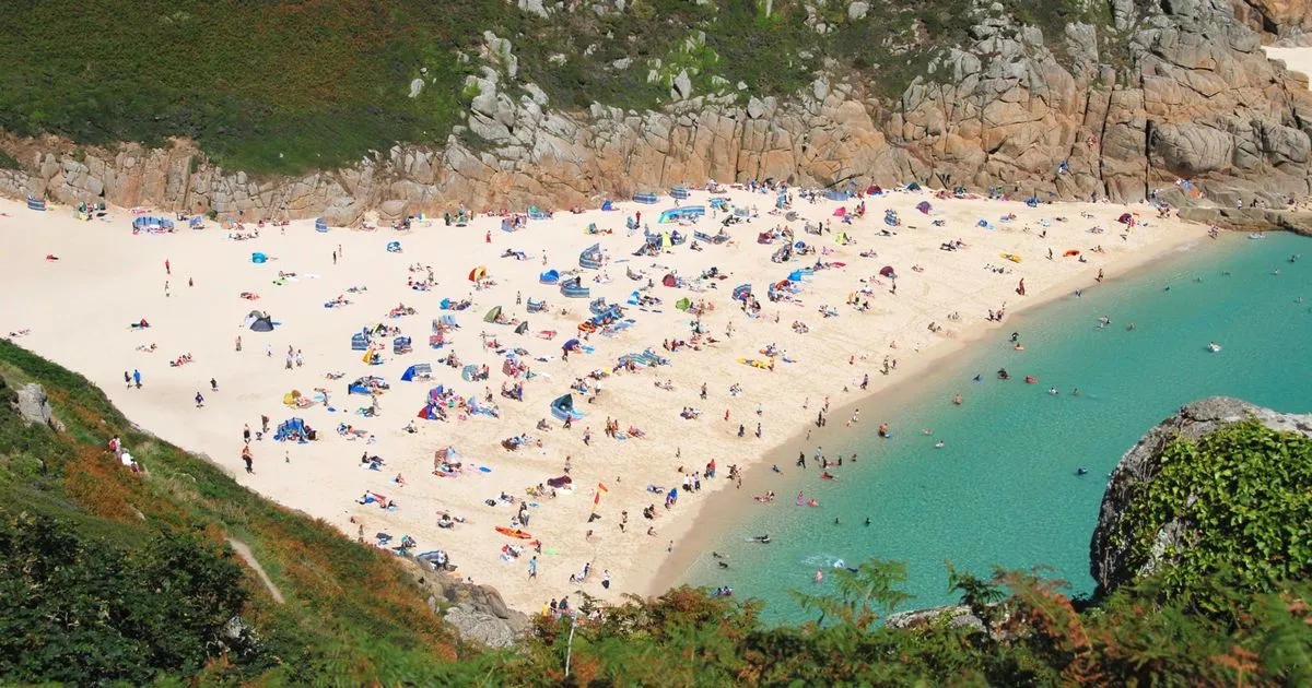 Beautiful UK beach 'rivals Spanish coastline' with white sands and clear waters