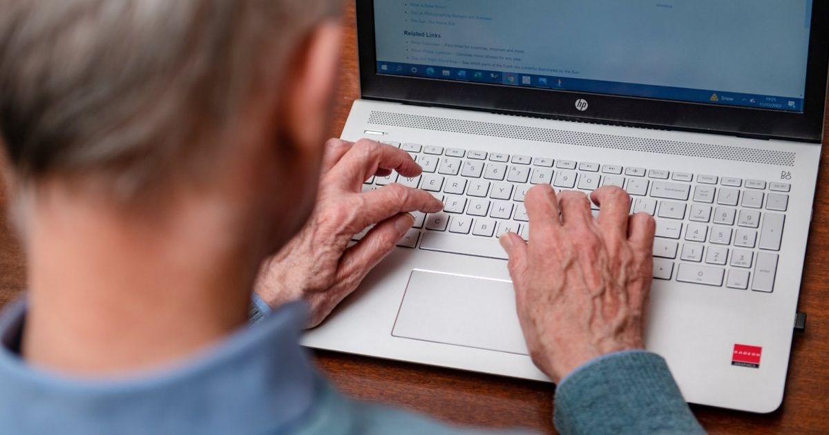 Millions of Brits 'forced to act as online security guards' for elderly relatives