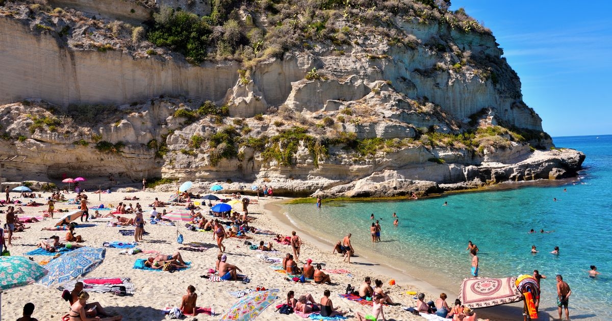 Beautiful white sand beach is one of 'best in Europe' with crystal-clear waters